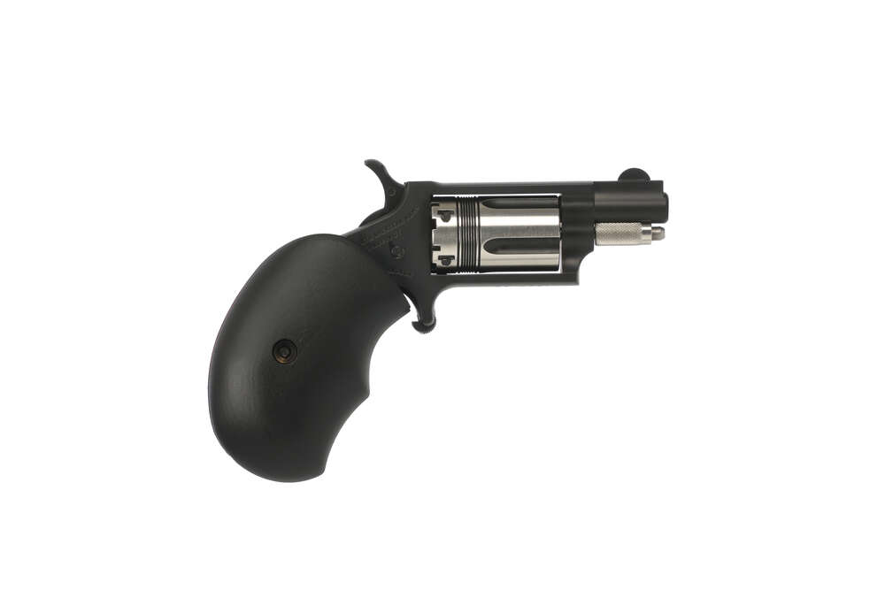 Handguns North American Arms Mini 22Magnum MINI 22MAG REV 1-1/8" BLK/PLSH • NAA-22MS-DV2 • Model: Mini